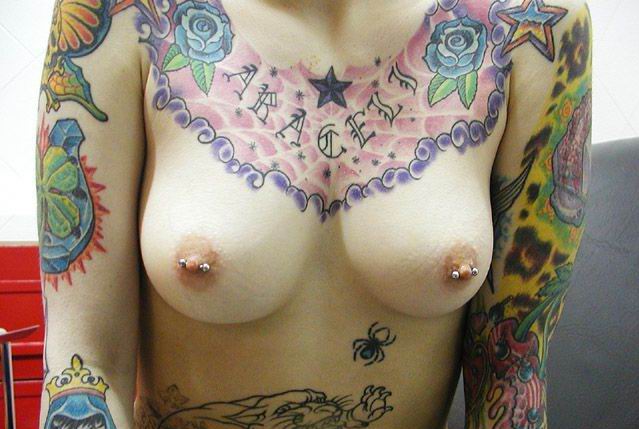 Boobs tattoo milf milks stud images