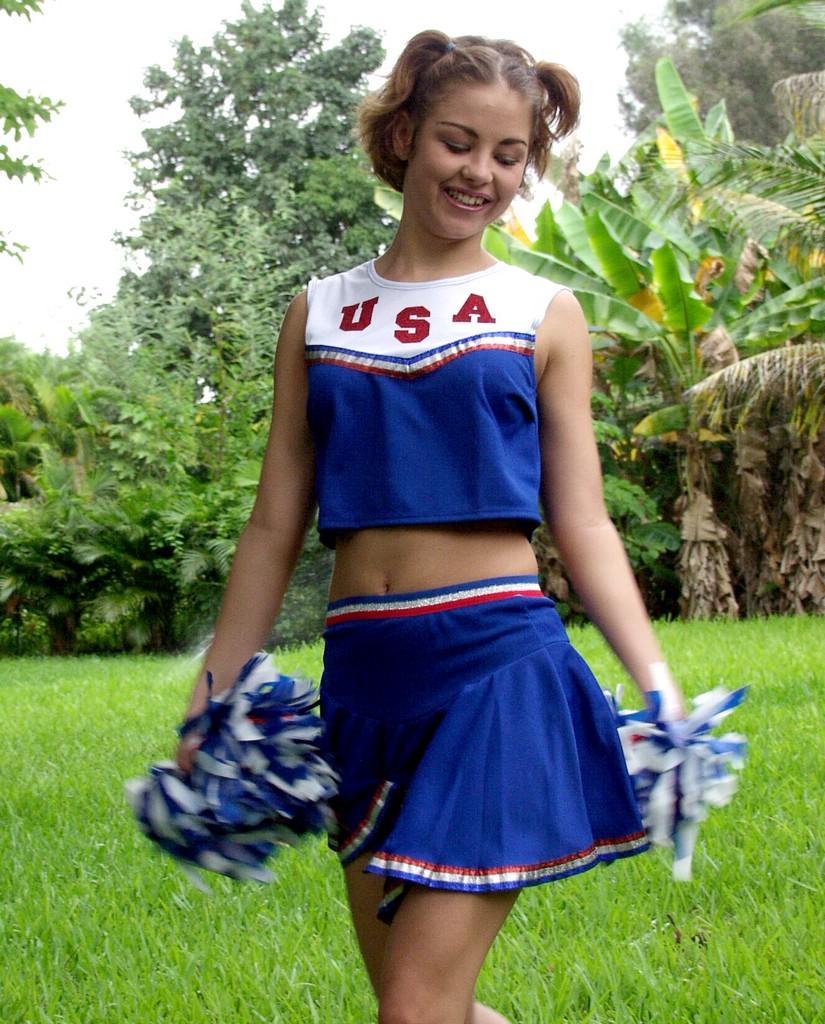 Sexy Teen Cheerleader